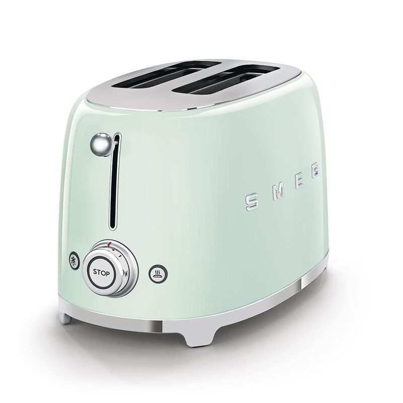Smeg 2 Slice Toaster - Pastel Green image number 0